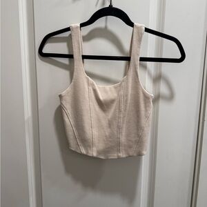 BKE Cream Tank Top